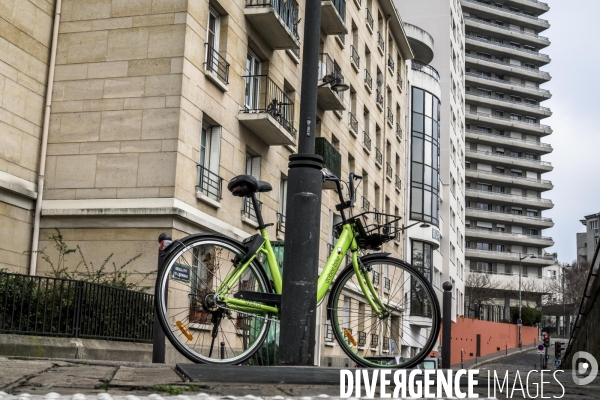 Vélos de location à Paris