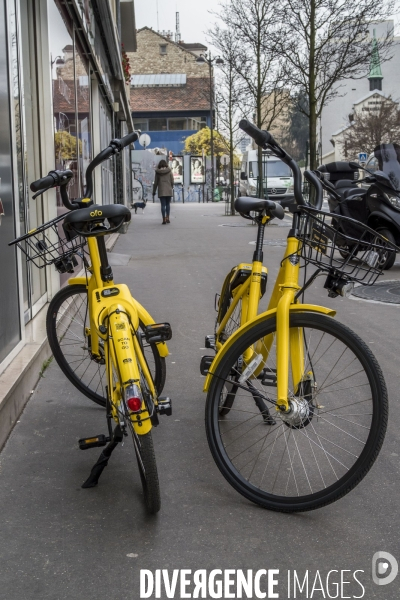 Vélos de location à Paris