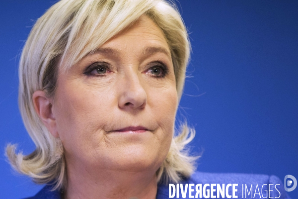 Voeux de Marine Le PEN à la presse