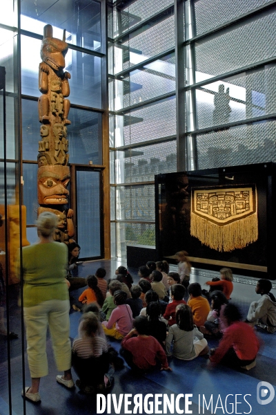 Musee du quai Branly.Musee Jacques Chirac