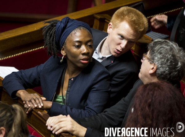 Séance de questions au gouvernement à l Assemblée Nationale.