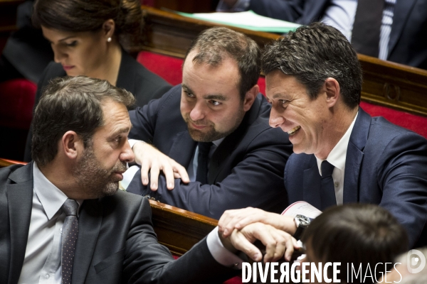Séance de questions au gouvernement à l Assemblée Nationale.