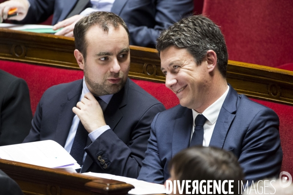 Séance de questions au gouvernement à l Assemblée Nationale.