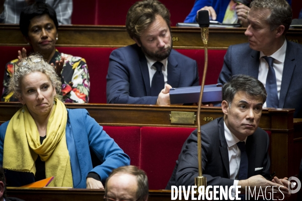 Séance de questions au gouvernement à l Assemblée Nationale.