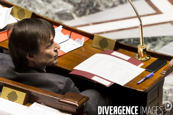 Séance de questions au gouvernement à l Assemblée Nationale.