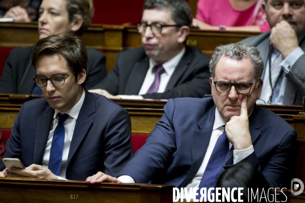 Séance de questions au gouvernement à l Assemblée Nationale.