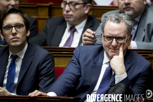 Séance de questions au gouvernement à l Assemblée Nationale.