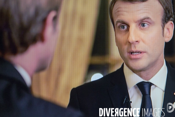 Delahousse Macron : interview sur France 2