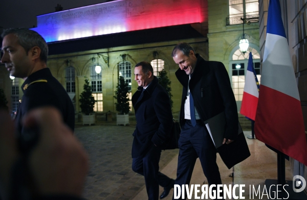 Gilles simeoni et jean guy talamoni à matigon