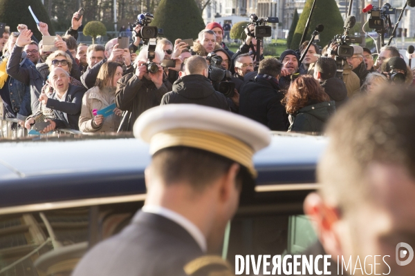 Emmanuel Macron à Calais