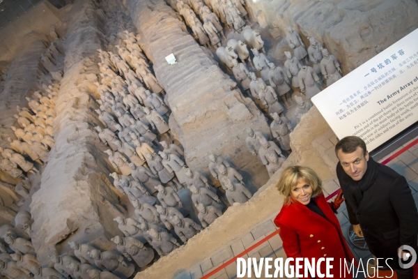 Emmanuel Macron en Chine