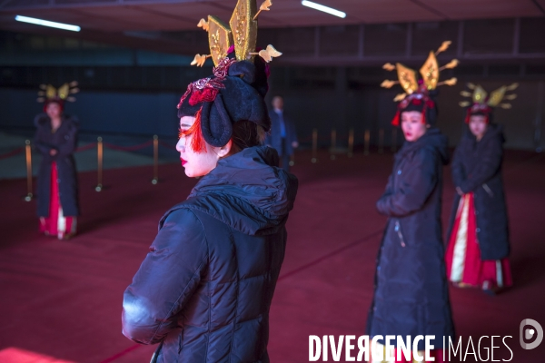 Emmanuel Macron en Chine