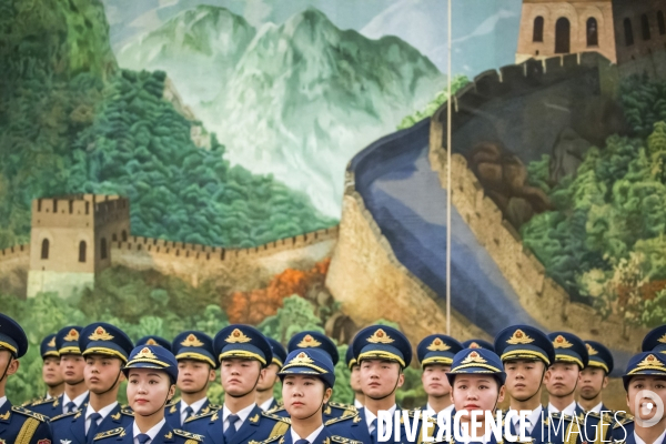 Emmanuel Macron en Chine