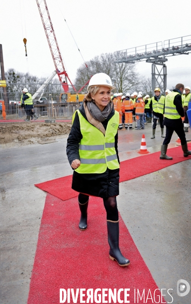 Edouard Philippe en visite sur le chantier du métro du Grand Paris