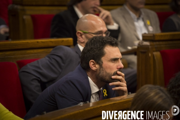 Roger TORRENT nouveau président du parlement catalan