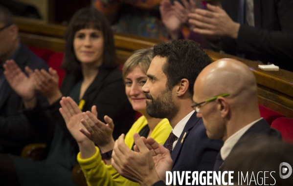Roger TORRENT nouveau président du parlement catalan