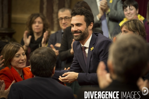 Roger TORRENT nouveau président du parlement catalan