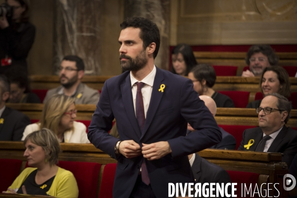 Roger TORRENT nouveau président du parlement catalan