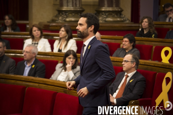 Roger TORRENT nouveau président du parlement catalan