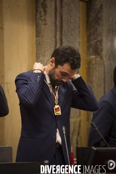 Roger TORRENT nouveau président du parlement catalan