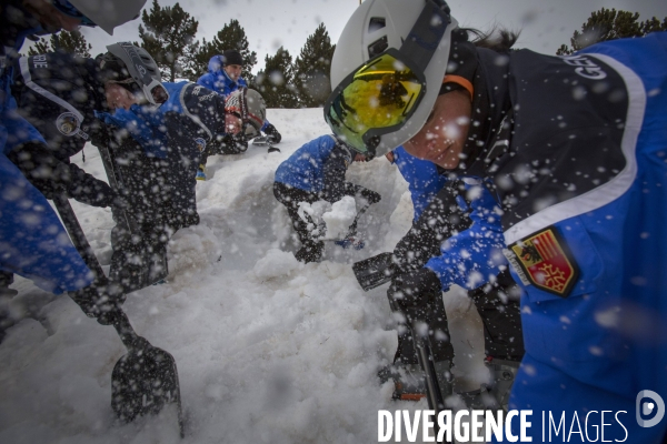 Exercice avalanche