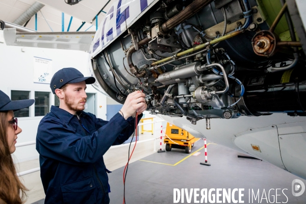 Le campus des métiers de l aéronautique au lycée de St-Nazaire