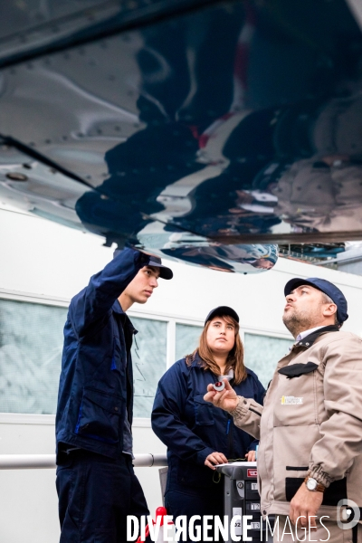 Le campus des métiers de l aéronautique au lycée de St-Nazaire