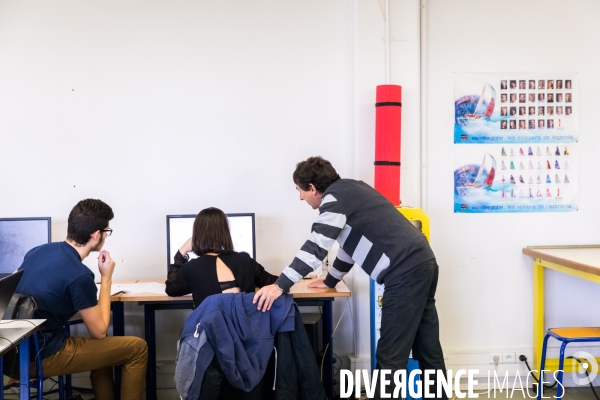 Le campus des métiers de l aéronautique au lycée de St-Nazaire