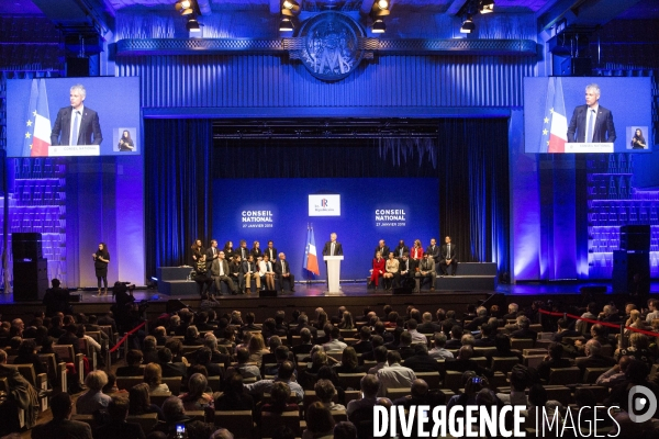 Conseil National du parti Les Républicain à La Mutualité.