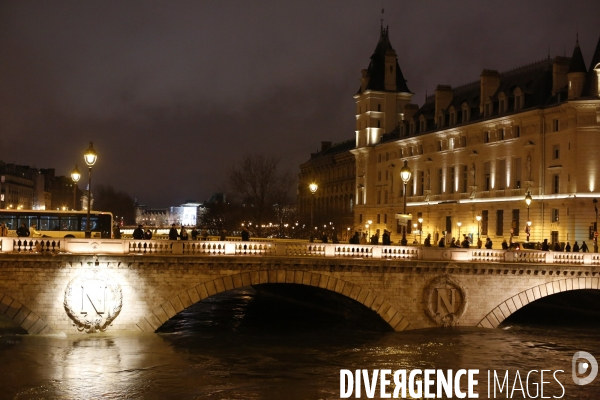 Crue de la Seine à Paris , hiver 2018