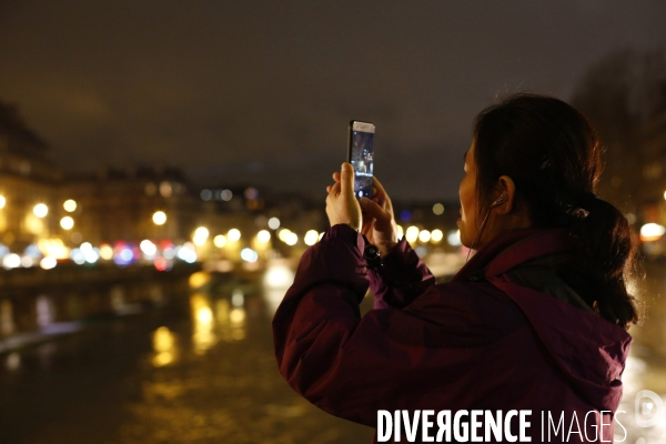 Crue de la Seine à Paris , hiver 2018