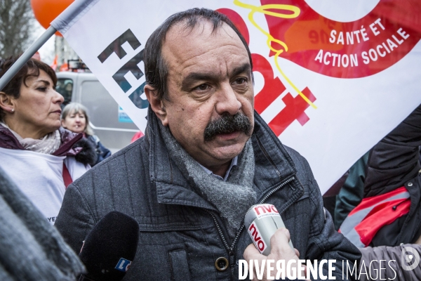 Colere dans les EHPAD - Rassemblement des Personnels soignants a Paris