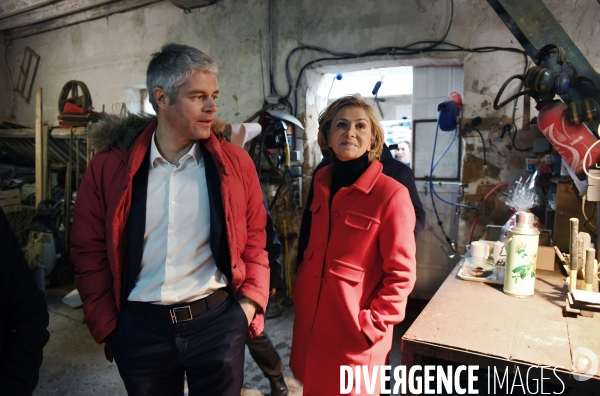 Laurent Wauquiez avec Valerie Pecresse