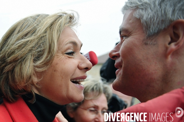 Laurent Wauquiez avec Valerie Pecresse