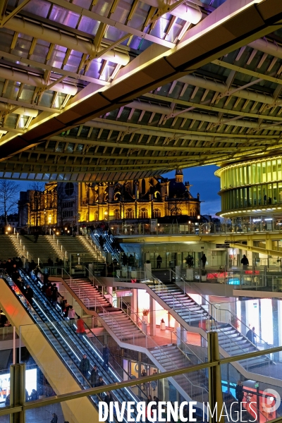 Illustration Janvier 2018.Le forum des halles