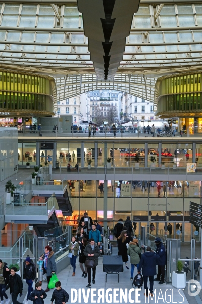 Illustration Janvier 2018.Le forum des halles