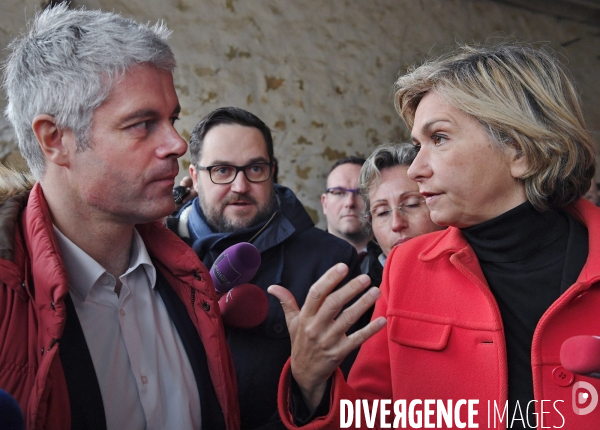 Laurent Wauquiez avec Valerie Pecresse