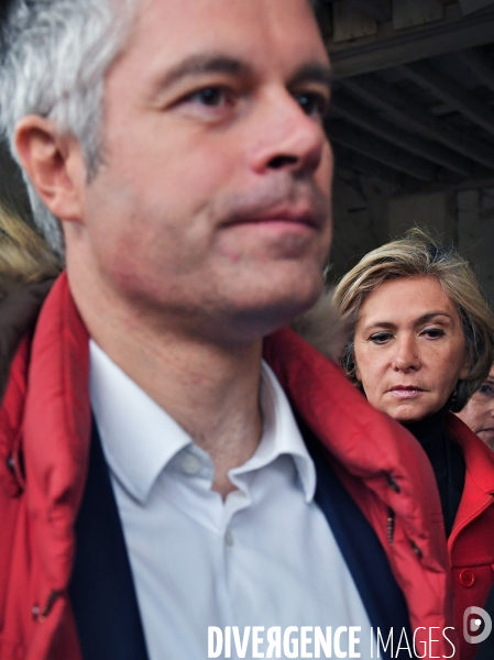 Laurent Wauquiez avec Valerie Pecresse