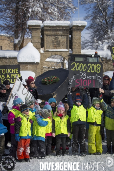 Petite Chronique d en Haut 2018: L école en colère