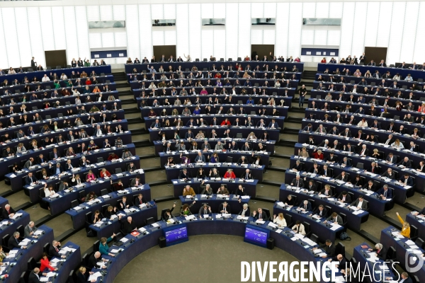 Votes au Parlement européen de Strasbourg