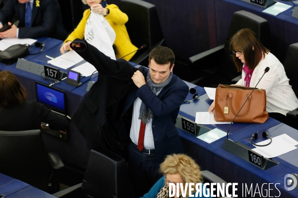 Votes au Parlement européen de Strasbourg