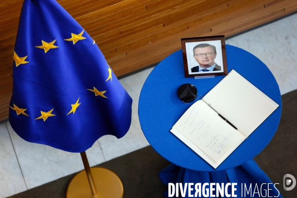 Hommage à Edouard Ferrand au Parlement européen de Strasbourg