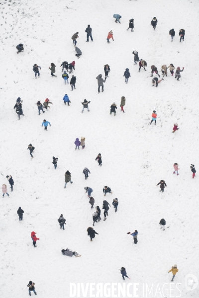 La neige à Paris