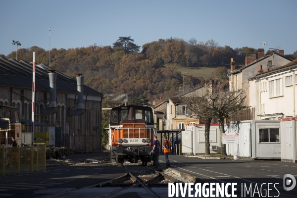 Ateliers SNCF de perigueux et Saintes