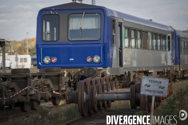 Ateliers SNCF de perigueux et Saintes