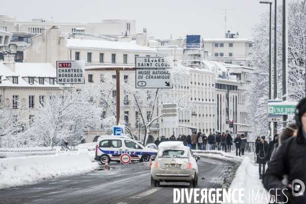 Neige a Boulogne Billancourt