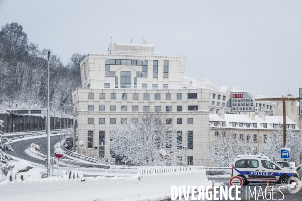 Neige a Boulogne Billancourt