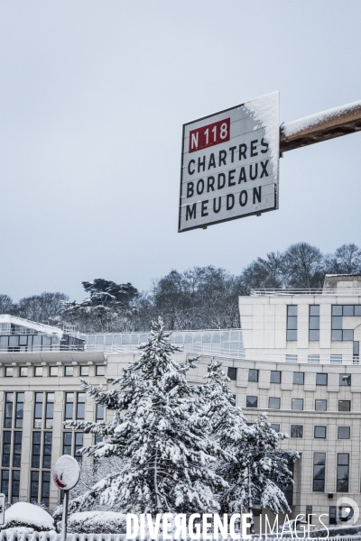 Neige a Boulogne Billancourt