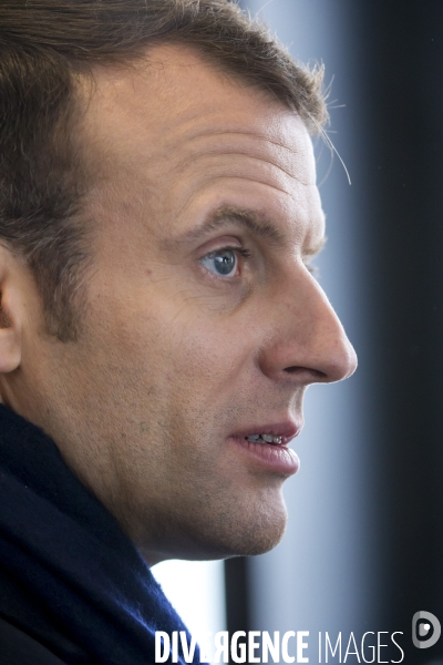 Emmanuel Macron en Auvergne