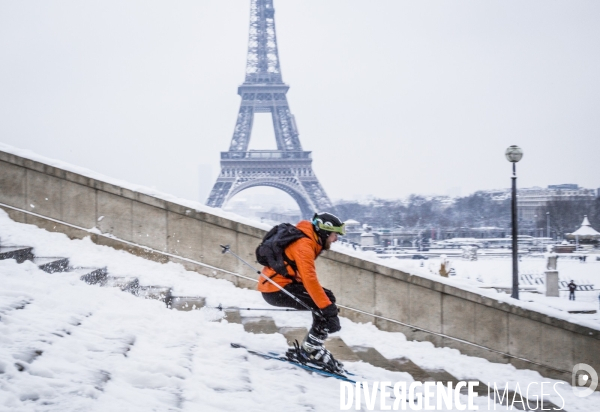 Ski et Neige au Trocadero